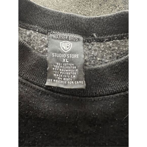 Vintage Warner Bro Taz Devil Angel Sweatshirt size XL made in USA - Picture 4 of 10